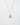 Natural white baroque pearl pendant necklace with diamond-accented 14k gold bail and delicate cable chain on a white background.