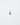 14k gold capsule charm with round peridot cabochon and diamond accent on white background.