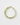 Green serpentine bead bracelet with 14k gold toggle clasp, laid flat on a white background.
