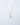 Delicate gold necklace featuring a single pearl drop pendant with sparkling diamond accent bail.